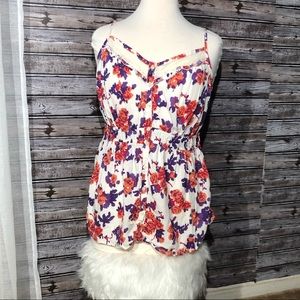 ☀️Flowery print shirt